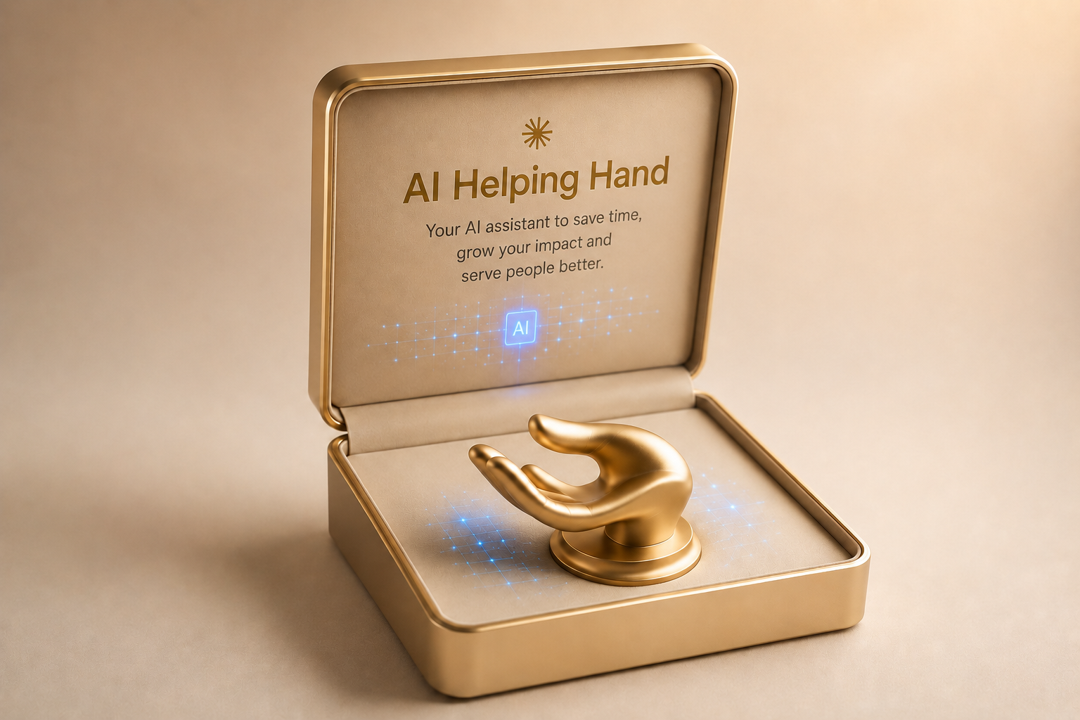 AI Helping Hand — your AI assistant to save time, grow your impact and serve people better